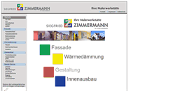 Desktop Screenshot of maler-z.de
